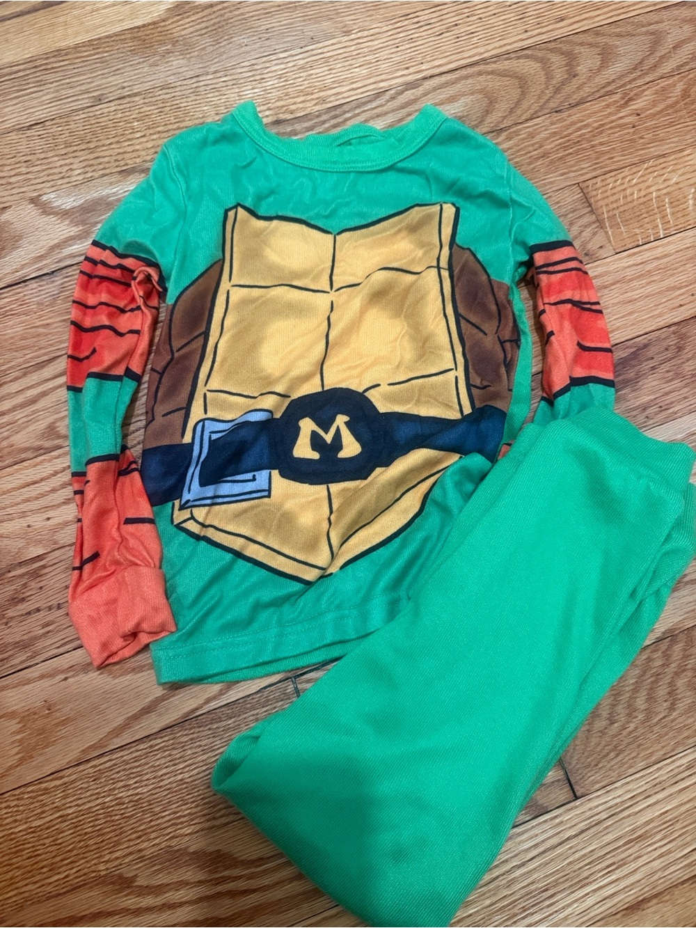 Toddler Boy Ninja Turtles Pajamas 5T Brand New (Runs a Little Small)